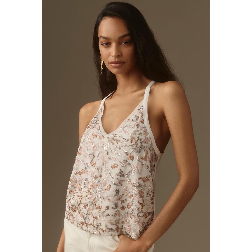 Tiny Gwen Sequin Tank XL NWT